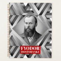 Fyodor Dostoevsky - Geometrischer, eleganter Stil