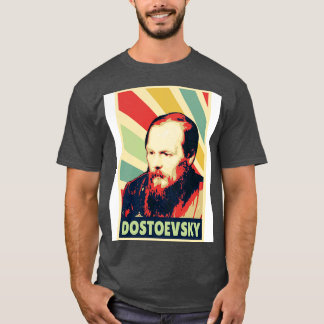 Fyodor Dostoevsky Vintag Colors T-Shirt
