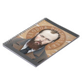 Fyodor Dostojewski, Portrait Saint Dostojewski Notizblock (Linke Seite)