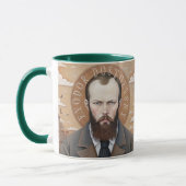 Fyodor Dostojewski, Portrait Saint Dostojewski Tasse (Links)