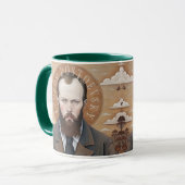 Fyodor Dostojewski, Portrait Saint Dostojewski Tasse (Vorderseite Links)
