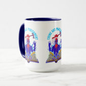 Fyodor Dostojewski, Zitat, Verbrechen und Strafe Tasse (Vorderseite Links)