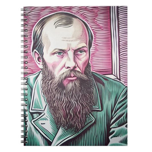 Fyodor Dostoyevsky-Existenzziffer Notizblock (Vorderseite)