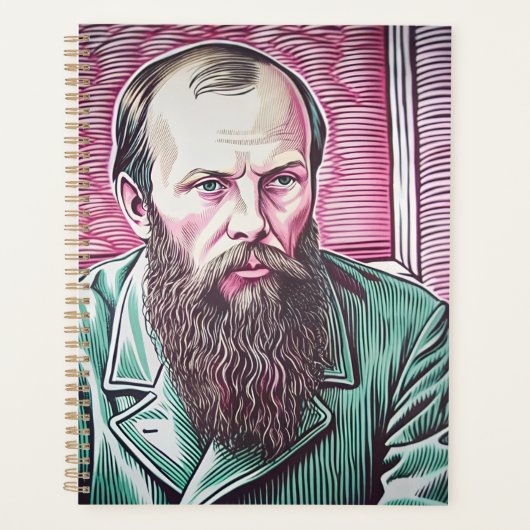 Fyodor Dostoyevsky-Existenzziffer Planer (Vorderseite)