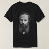 Fyodor Dostoyevsky-Portrait T-Shirt (Design vorne)