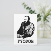 Fyodor Postcard Postkarte (Stehend Vorderseite)