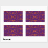 Fyre Trybe Rectangle Sticker (Blatt)