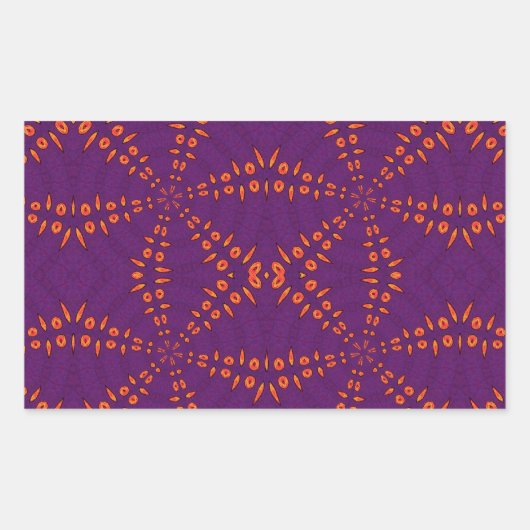 Fyre Trybe Rectangle Sticker (Vorderseite)