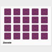 Fyre Trybe Square Sticker (Blatt)