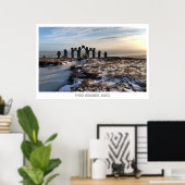 Fyrish Monument, Alness, Schottland Poster (Heimbüro)