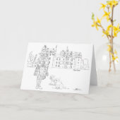 Fyvie Castle Scotland Karte (Gelbe Blume)