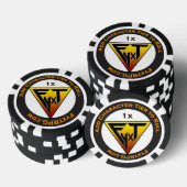 Fyxt RPG +1 Poker-Chips Pokerchips (Stapel)