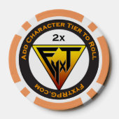 Fyxt RPG +2 Poker-Chips Pokerchips (Rückseite)