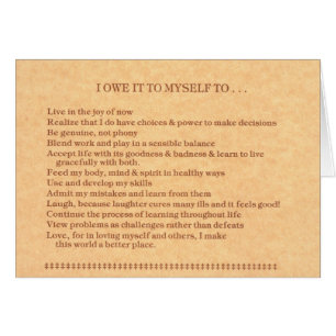 G02: Ich schulde es mich…