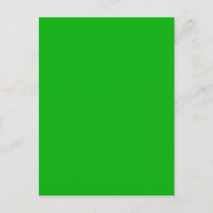 G05 grüne Farbe Postkarte