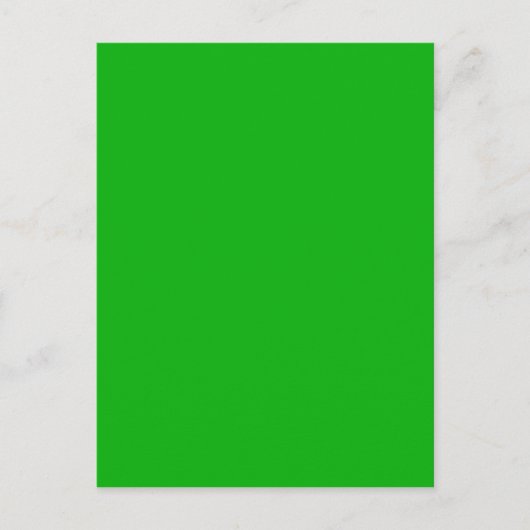 G05 grüne Farbe Postkarte (Vorderseite)
