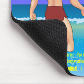 G0Y Philosophie-Stärken Mousepad (Ecke)