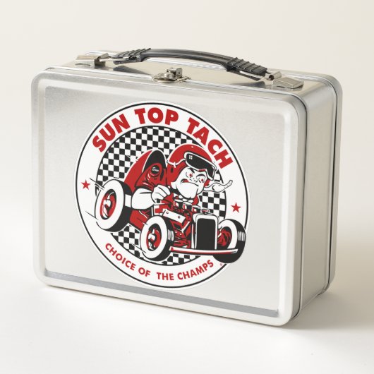 G2 CarGuy Classic Tach Metal Lunchbox (Vorderseite)