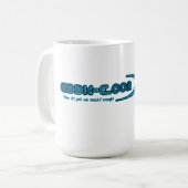 G33k-e.com-Logo-Tasse Kaffeetasse (Vorderseite Links)