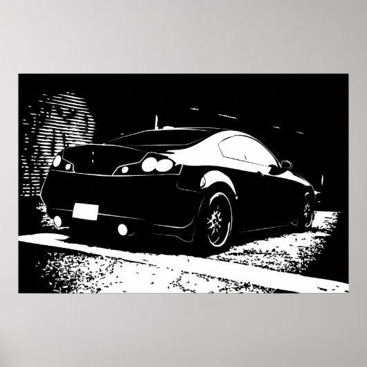 G35 Abbildung "Parkstruktur hinten" Poster (Vorne)