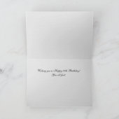 G35 Coupe Car themed Birthday Card Karte (Innenseite)