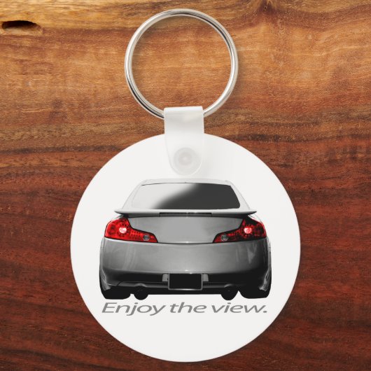 G35 "Enjoy the view." Schlüsselanhänger (Vorderseite)