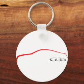 G35-Kontur Schlüsselanhänger (Vorderseite)