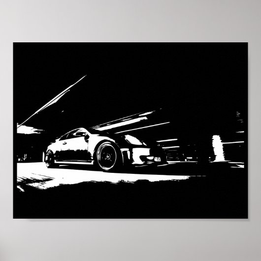 G35-Rollschuh (CUSTOM) Poster (Vorne)