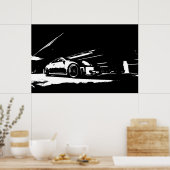 G35-Rollschuh Poster (Küche)