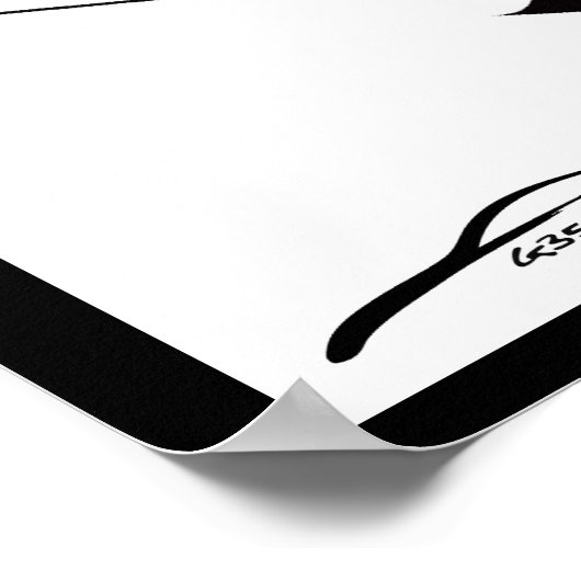 G35-Rollschuh Poster (Ecke)