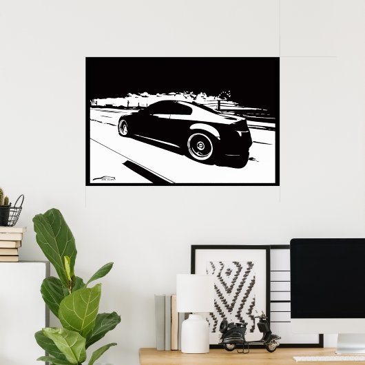 G35-Rollschuh Poster (Heimbüro)