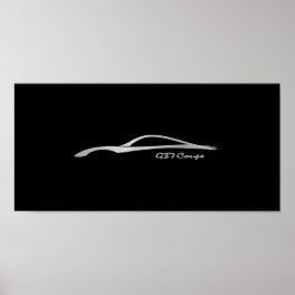 G37 Brush Stroke Poster