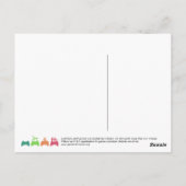 G4C Logo-Postkarte, schwarz Postkarte (Rückseite)