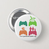 G4C Staplungsikonen-Abzeichen Button (Vorne & Hinten)