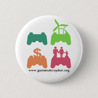 G4C Staplungsikonen-Abzeichen Button