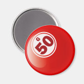 G 50 BINGO BALL MAGNET (Vorderseite/Rückseite)