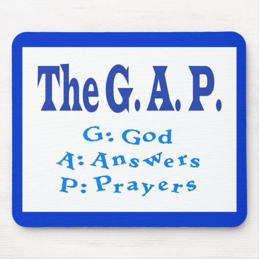 G.A.P. Collection Mousepad (Vorne)