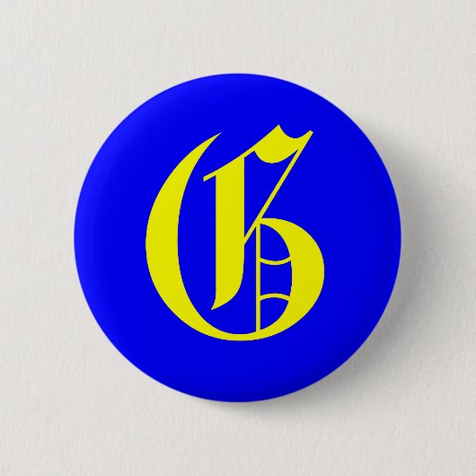 G - ALTES ENGLISCH BUTTON (Vorderseite)