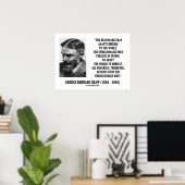 G. B. Shaw-Fortschritt hängt von einem unvernünfti Poster (Heimbüro)