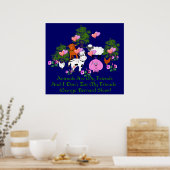 G. B. Shaw Vegetarian Zitat Poster (Küche)