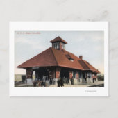 G Bahndepot Postkarte (Vorderseite)