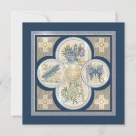 G Blankokarte für das Kreationsbüro Feiertagskarte