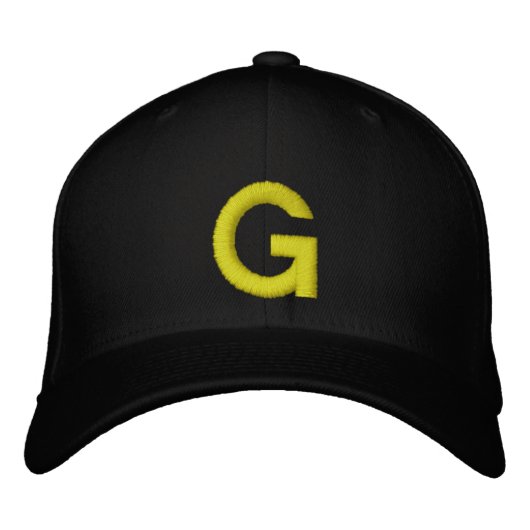 G-Cap bestickt Bestickte Kappe (Vorderseite)