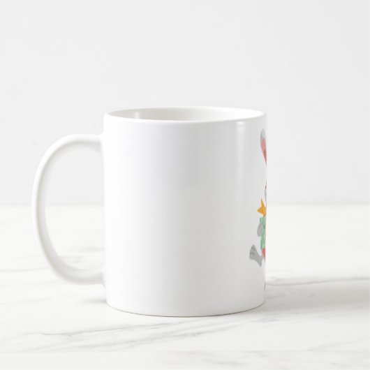 G Christmas Rabbit Kaffeetasse (Links)