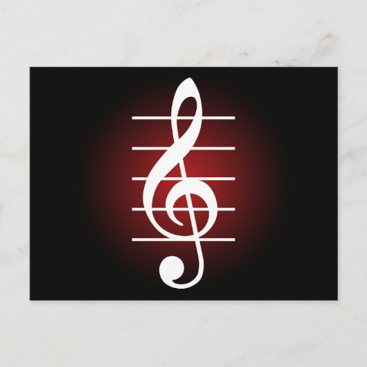 G clef 2 postkarte (Vorderseite)