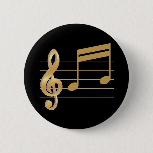 G-Clef Button (Vorderseite)