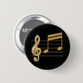 G-Clef Button (Vorne & Hinten)