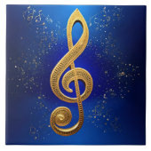G-Clef Fliese (Vorderseite)
