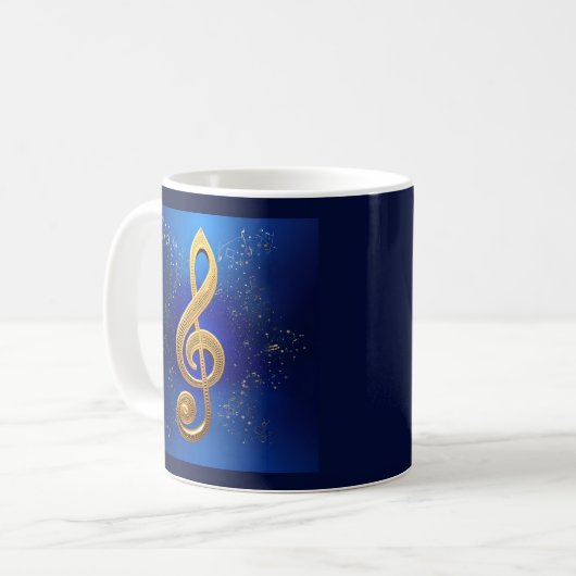 G-Clef Kaffeetasse (Vorderseite Links)