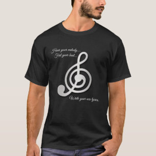 G clef Music Tee Shirt